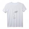 Minimalistisches Line Art Half Face Woman T-Shirt – Arty Geschenk für Kunstliebhaber, Künstler und Ästheten