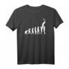 Rugby Evolution: Vom Affen zum Rugbyspieler Line-Out Edition T-Shirt – Perfektes Geschenk für Rugby Fans, Trainer & Stadionbesucher