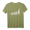 Rugby Evolution: Vom Affen zum Rugbyspieler Line-Out Edition T-Shirt – Perfektes Geschenk für Rugby Fans, Trainer & Stadionbesucher