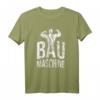 Baumaschine Bauarbeiter T-Shirt für Männer – Perfekt als Weihnachts- oder Geburtstagsgeschenk für Baggerfahrer, Bauleiter und Baustellenprofis