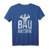 Baumaschine Bauarbeiter T-Shirt für Männer – Perfekt als Weihnachts- oder Geburtstagsgeschenk für Baggerfahrer, Bauleiter und Baustellenprofis