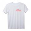 Notärztin T-Shirt mit EKG-Print in Rot – Perfektes Geschenk für Ärztinnen im Rettungsdienst