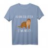 Lustiges Otter T-Shirt für Tierliebhaber - Süßes Design für Geburtstag, Weihnachten & Otter Fans