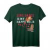 Line Dance Is My Happy Hour T-Shirt – Lustiges Geschenk für Line Dancer, Tanzlehrer, Queen & King, mit Cowboy Hut und Western Stiefeln