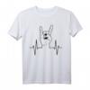 Rock N Roll Heavy Metal EKG Herzschlag Frequenz Geschenk T-Shirt – Perfekt für Festivals, Konzerte & Karneval für Rock- und Heavy Metal Fans