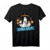 HapPanda T-Shirt mit Penguins und Chill Out Text - Lustiges Geschenk für den besonderen Tag