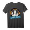 HapPanda T-Shirt mit Penguins und Chill Out Text - Lustiges Geschenk für den besonderen Tag