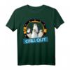 HapPanda T-Shirt mit Penguins und Chill Out Text - Lustiges Geschenk für den besonderen Tag