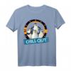 HapPanda T-Shirt mit Penguins und Chill Out Text - Lustiges Geschenk für den besonderen Tag