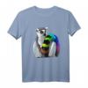 Bunter Katta Geschenkidee für Madagaskar & Kattas Freunde T-Shirt – Niedliches Tiermotiv für Natur- und Tierliebhaber
