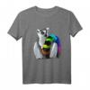 Bunter Katta Geschenkidee für Madagaskar & Kattas Freunde T-Shirt – Niedliches Tiermotiv für Natur- und Tierliebhaber