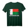 Flagge Madagaskar T-Shirt – Blickfang auf Straße, Arbeit & Events – Perfektes Geschenk für Familie & Freunde