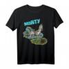 HapPanda Marty Painted Grass Poster T-Shirt - Offiziell Lizenzierte Geburtstagskleidung für Feiern & Geschenke
