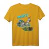 HapPanda Marty Painted Grass Poster T-Shirt - Offiziell Lizenzierte Geburtstagskleidung für Feiern & Geschenke