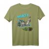 HapPanda Marty Painted Grass Poster T-Shirt - Offiziell Lizenzierte Geburtstagskleidung für Feiern & Geschenke