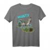 HapPanda Marty Painted Grass Poster T-Shirt - Offiziell Lizenzierte Geburtstagskleidung für Feiern & Geschenke