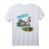 HapPanda Marty Painted Grass Poster T-Shirt - Offiziell Lizenzierte Geburtstagskleidung für Feiern & Geschenke