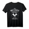 Alltäglicher Fleiß Metzger T-Shirt mit Berufsmotto - Motivationsshirt für Metzger und Berufsstolze