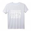 Straight Outta Mainz Ultras Fan Geschenk | Rot T-Shirt für Mainz Fans, Ultras & Stadtliebhaber zum Geburtstag & Weihnachten