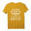 Leg Dich Niemals Mit Einem Mainzer An Städte Regionen Mainz T-Shirt - Lustiges Geschenk für Karneval, Geburtstag & Weihnachten