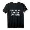 Humorvolles Kaktus Kostüm T-Shirt für Karneval, Fasching & Fastnacht - Last-Minute Party Outfit für Männer & Frauen