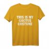 Humorvolles Kaktus Kostüm T-Shirt für Karneval, Fasching & Fastnacht - Last-Minute Party Outfit für Männer & Frauen