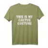 Humorvolles Kaktus Kostüm T-Shirt für Karneval, Fasching & Fastnacht - Last-Minute Party Outfit für Männer & Frauen
