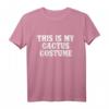Humorvolles Kaktus Kostüm T-Shirt für Karneval, Fasching & Fastnacht - Last-Minute Party Outfit für Männer & Frauen