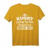 Lustiges Rugby T-Shirt für Fans und Spieler – Humorvolles Shirt mit internationalen Rugby-Designs, perfekt für Rugby-Enthusiasten seit 1823