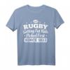 Lustiges Rugby T-Shirt für Fans und Spieler – Humorvolles Shirt mit internationalen Rugby-Designs, perfekt für Rugby-Enthusiasten seit 1823