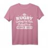 Lustiges Rugby T-Shirt für Fans und Spieler – Humorvolles Shirt mit internationalen Rugby-Designs, perfekt für Rugby-Enthusiasten seit 1823