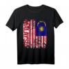 Malaysia Flagge T-Shirt für Damen, Herren & Kinder – Klassisch geschnitten, doppelt genähter Saum, ideal als Souvenir oder Nationalstolz