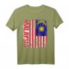 Malaysia Flagge T-Shirt für Damen, Herren & Kinder – Klassisch geschnitten, doppelt genähter Saum, ideal als Souvenir oder Nationalstolz