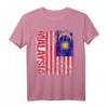 Malaysia Flagge T-Shirt für Damen, Herren & Kinder – Klassisch geschnitten, doppelt genähter Saum, ideal als Souvenir oder Nationalstolz