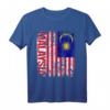 Malaysia Flagge T-Shirt für Damen, Herren & Kinder – Klassisch geschnitten, doppelt genähter Saum, ideal als Souvenir oder Nationalstolz