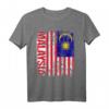 Malaysia Flagge T-Shirt für Damen, Herren & Kinder – Klassisch geschnitten, doppelt genähter Saum, ideal als Souvenir oder Nationalstolz