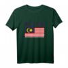 Malaysia Flagge T-Shirt für Damen und Herren - Patriotische Kleidung und Geschenkidee mit malaysischer Flagge für Sport und Support