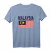 Malaysia Flagge T-Shirt für Damen und Herren - Patriotische Kleidung und Geschenkidee mit malaysischer Flagge für Sport und Support