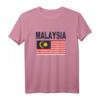 Malaysia Flagge T-Shirt für Damen und Herren - Patriotische Kleidung und Geschenkidee mit malaysischer Flagge für Sport und Support