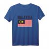 Malaysia Flagge T-Shirt für Damen und Herren - Patriotische Kleidung und Geschenkidee mit malaysischer Flagge für Sport und Support