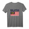 Malaysia Flagge T-Shirt für Damen und Herren - Patriotische Kleidung und Geschenkidee mit malaysischer Flagge für Sport und Support