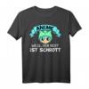 Anime weil alles andere Schrott ist - Lustiges Manga T-Shirt für Anime & Manga Fans, Cosplay & Geschenkidee