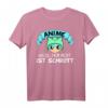 Anime weil alles andere Schrott ist - Lustiges Manga T-Shirt für Anime & Manga Fans, Cosplay & Geschenkidee