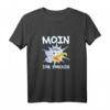 Moin ihr Spacken Möwe Geschenkidee für Nordlichter - Lustiges Norddeutschland T-Shirt für Männer, Frauen und Kinder