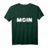 Moin T-Shirt mit Möwe Schriftzug – Lustiges Plattdeutsch Geschenk für Norddeutschland Fans, Küstenkinder & Strandliebhaber
