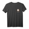 Niedliches Meerschweinchen in der Brusttasche T-Shirt – Perfektes Haustier Geschenk für Tierliebhaber zu Weihnachten, Muttertag, Geburtstag