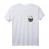 Niedliches Meerschweinchen in der Brusttasche T-Shirt – Perfektes Haustier Geschenk für Tierliebhaber zu Weihnachten, Muttertag, Geburtstag