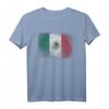 Mexikanische Flagge Mexiko T-Shirt - Klassisch geschnitten, doppelt genähter Saum