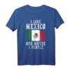 Ich liebe Mexiko T-Shirt – Lustiges Mexiko Design mit Flagge für Reisen, Urlaub & Mexiko-Fans