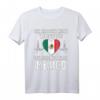 Mexikanische Flagge T-Shirt | Mexiko Urlaub & Geschenk für Fans, Liebhaber & Menschen mit mexikanischen Wurzeln